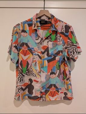 Deus ex machina Short-Sleeve Button-Down Shirt